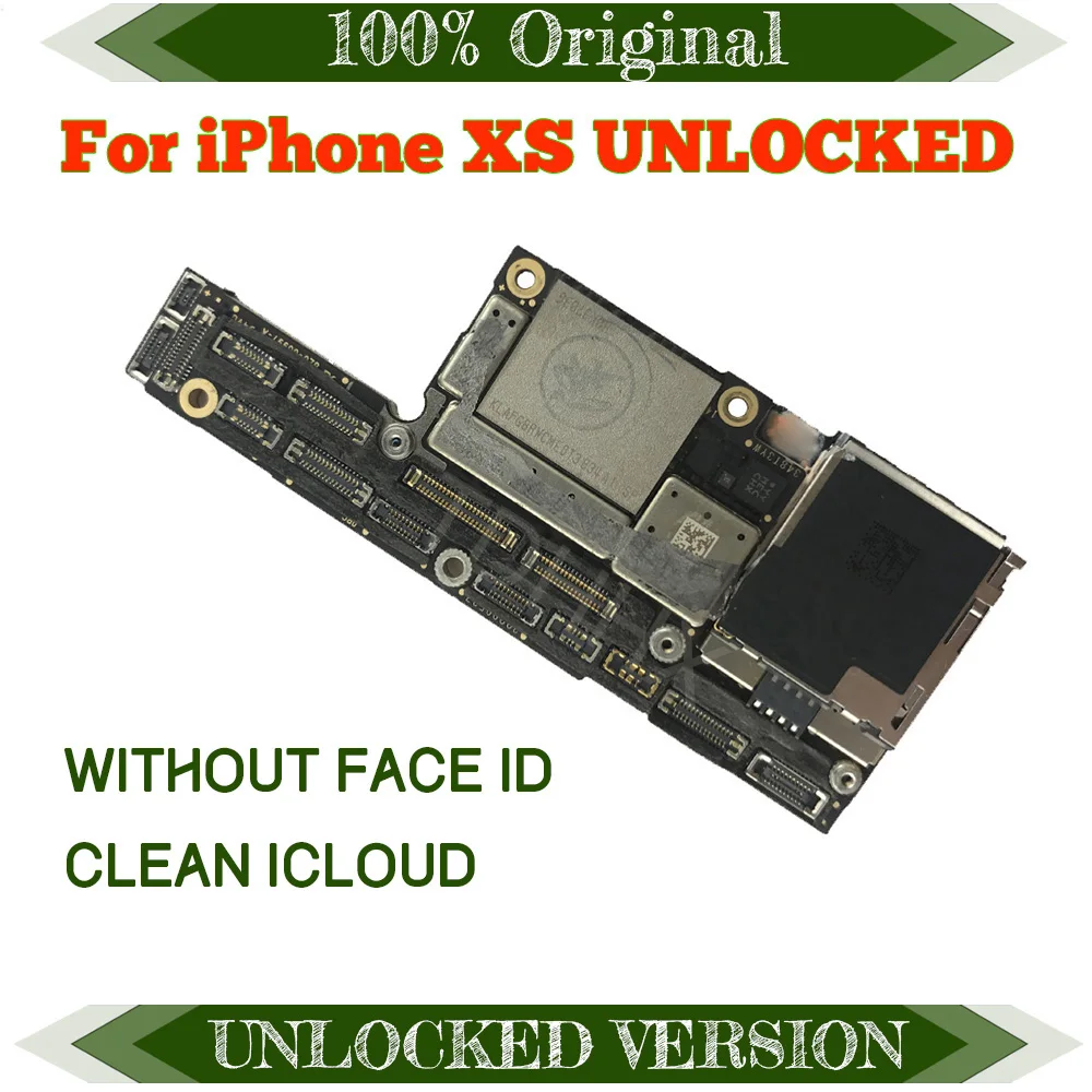Материнская плата TDHHX MB для iPhone XS разблокированная материнская iCloud с/без Face ID б/у