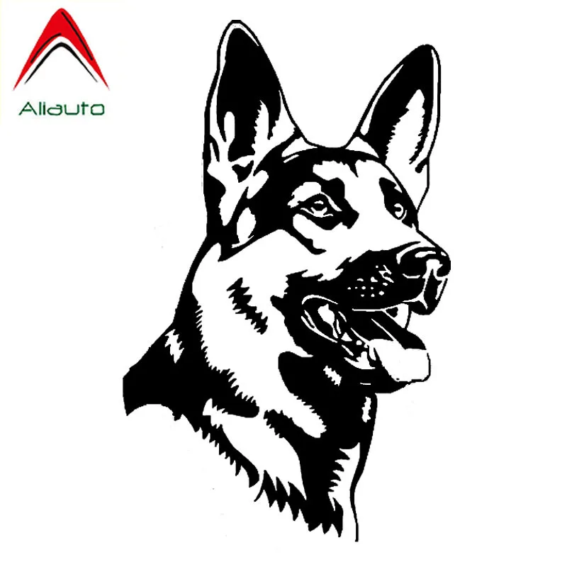 Автомобильные наклейки Aliauto для немецкой овчарки эльсянская собака