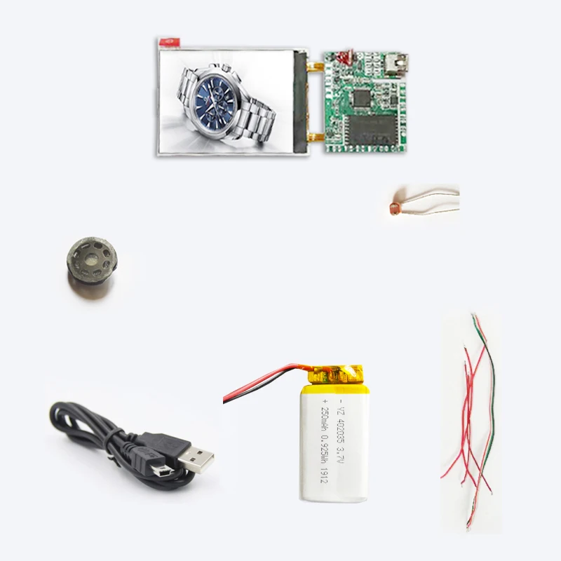 2 4 дюймовый ЖК-дисплей поздравительная свадебная открытка видео-модуль для