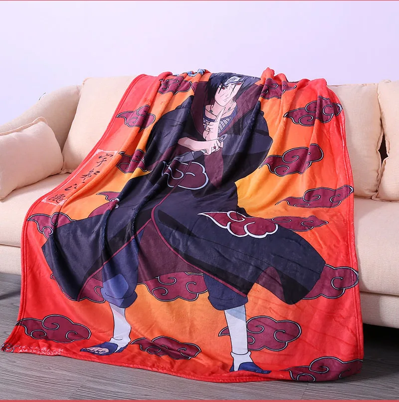 Аниме Наруто Hokage, Флисовое одеяло, коврик, банное полотенце, для путешествий, дома, сна, спальни, одеяло для пикника, для детей, подарки для косплея