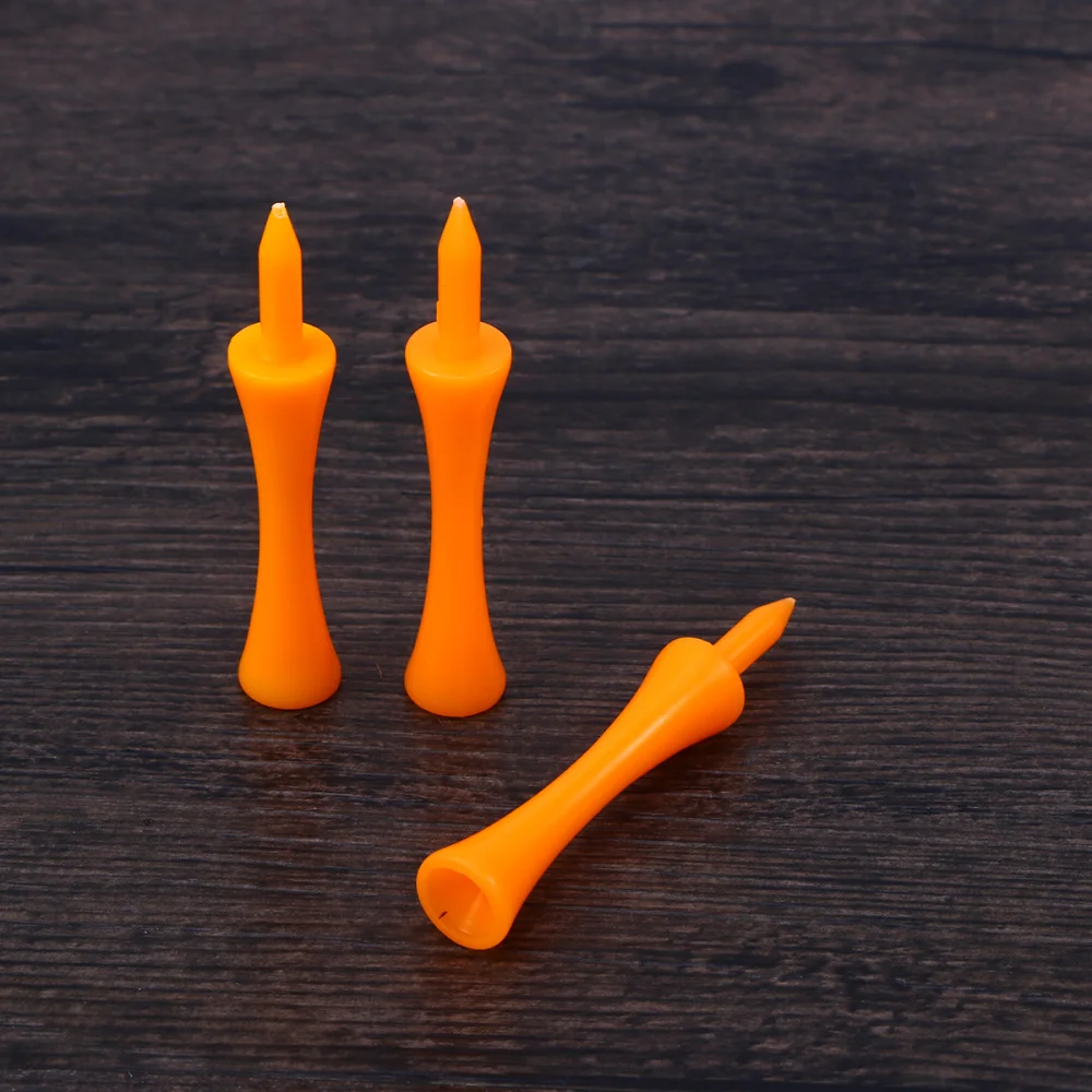 

50pcs 70mm Large Castle Tees (Orange)