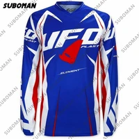 2021 new mountain team downhill jersey mtb cross country ufo bike motorcycle jersey sports and leisure long sleeved mens shirt