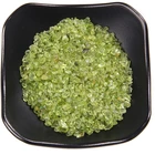 3-5 мм чип перидота натуральные драгоценные камни камень Гравий Кристалл Исцеление Рейки желания флакон духов аквариум бонсай украшение Медитация