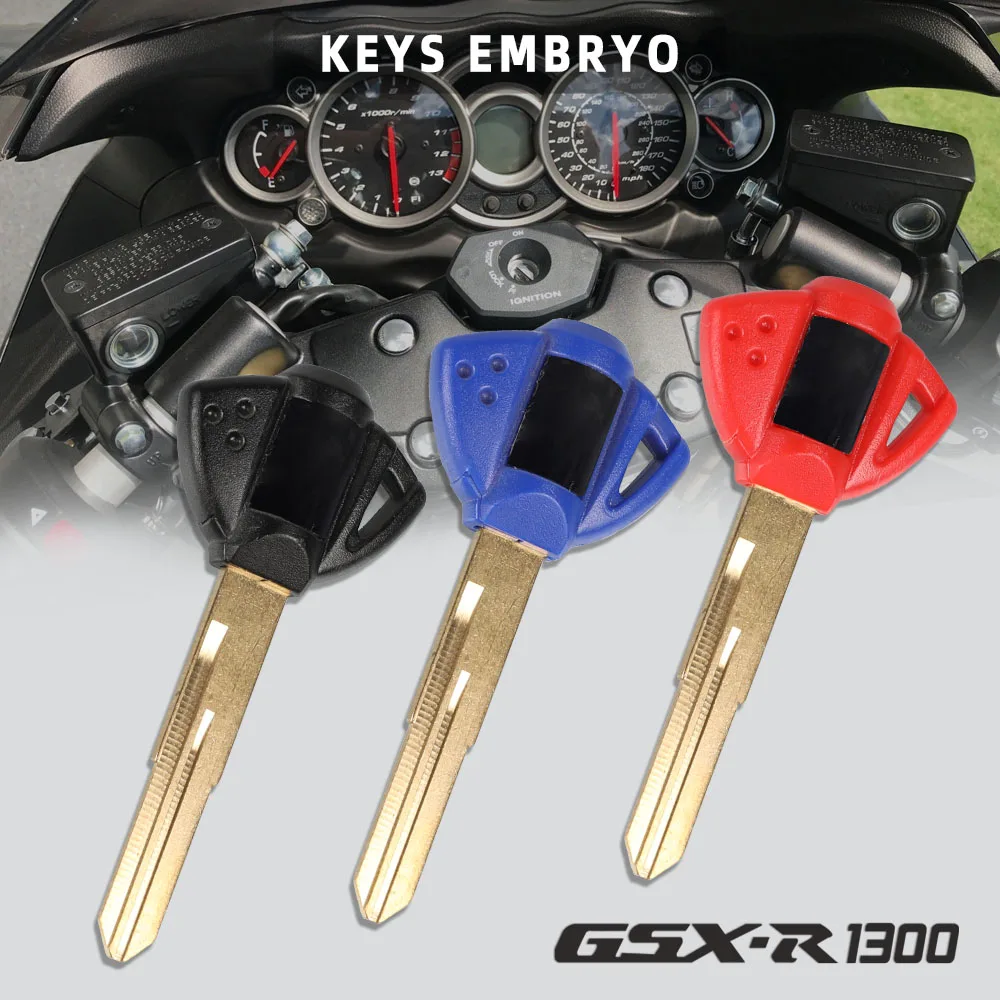 

For Suzuki Hayabusa GSXR1300 GSXR1000 GSXR750 GSXR600 Accessories GSX R1300 R1000 R750 R600 Motorcycle Uncut Blank Keys