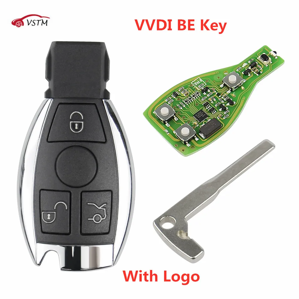 Пульт дистанционного управления XHORSE VVDI BE Key Pro для Benz V1.5 PCB улучшенная версия