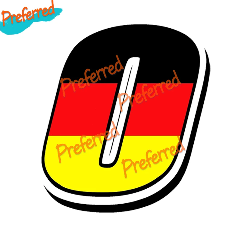 

Creative Racing Numbers Vinyl Germany Flag Stickers Waterproof Accessories PVC for Motocross Moto Gp Auto Car Bike Die Cutting