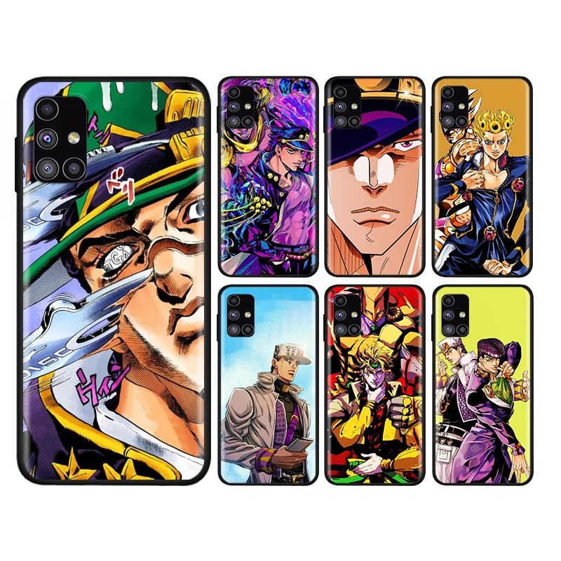 

JoJo's Bizarre Adventure For Samsung Note 20 10 9 8 Ultra lite Plus Pro F62 M62 M60 M40 M31S M21 M20 M10S Soft Phone Case