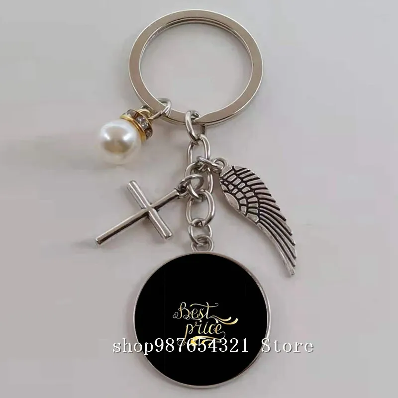 Новая библейская цитата на брелке для ключей - цитаты веры, христианская бижутерия для друзей, женщин и мужчин, вдохновляющие подарки на.