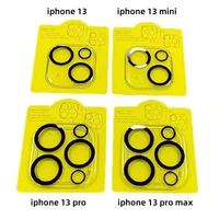 2pcs 3d camera lens protector for iphone 13 pro max full covered tempered glass for iphone 13 lens glass for iphone 13 mini