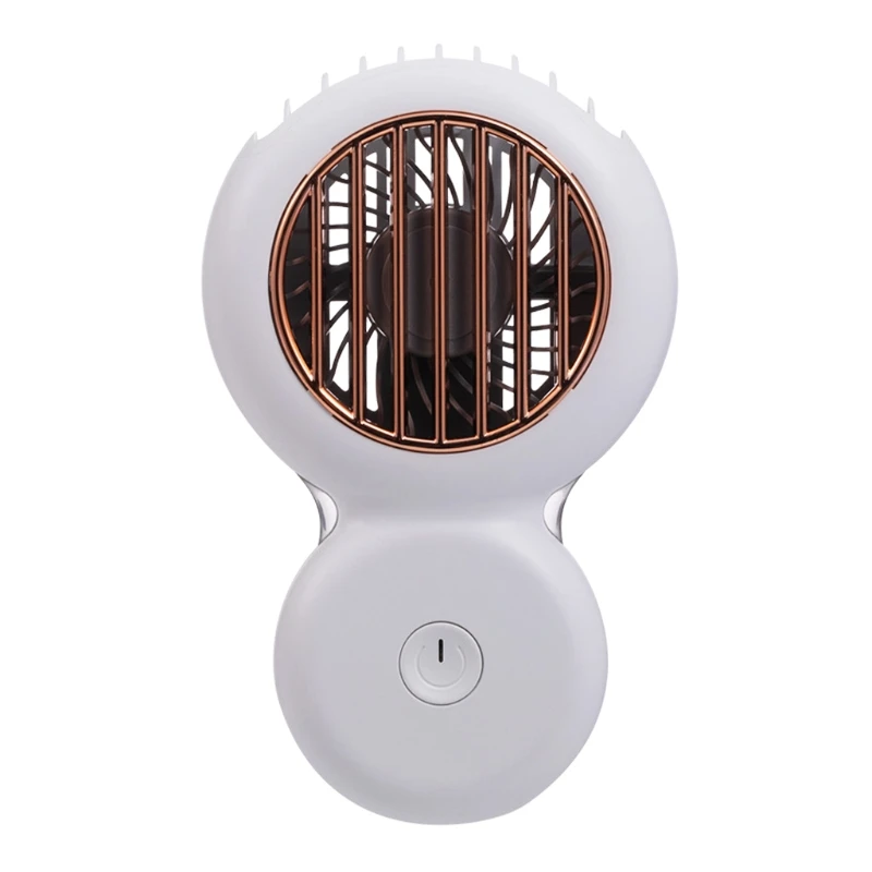 

Portable Hanging Neck Fan USB Night Light 3 Speed Adjustable Air Cooler Handheld Personal Cooling for Travel Sports Office Outdo