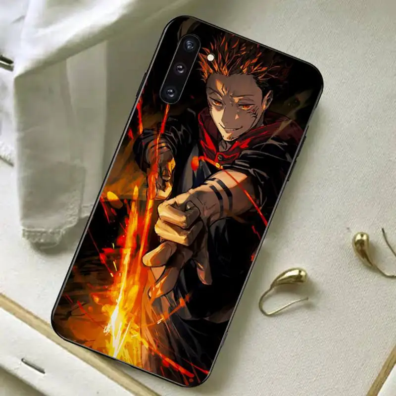 

YNDFCNB Jujutsu Kaisen Anime Phone Case for RedMi note 7 8 9 6 5 4 X pro 8T 5A