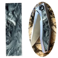 1pcs acrylic knife handle material diy marble knife handle material knife handle making material craft supplies