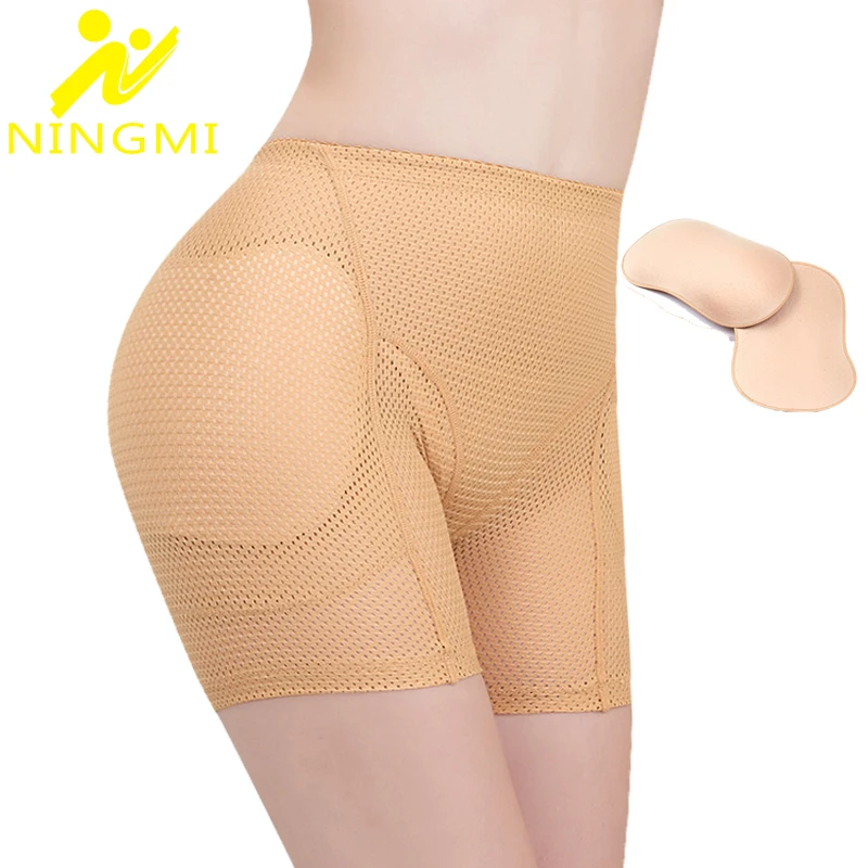 

Женский пояс NINGMI Body Shaper Мягкие трусики поддельная задница большой попой улучшитель талии тренер бесшовные бедра тело Корректирующее белье