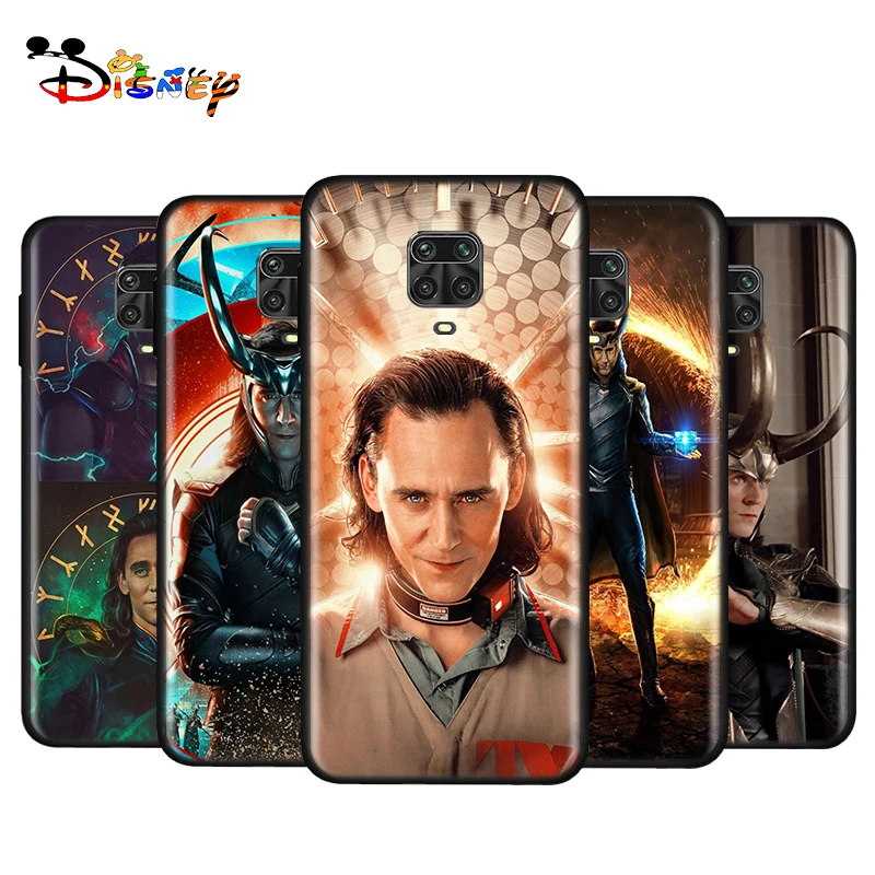 

Silicone Soft Cover Avenger Loki For Xiaomi Redmi Note 10S 10 9 9S 9T 8T 8 7 6 5 Pro Max 5A 4X 4 5G Black Phone Case