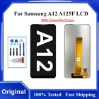 100% протестированный 6,5 ''экран для Samsung Galaxy A12 A125 A125F A125FDS, ЖК-дисплей, сенсорный экран, дигитайзер, Запчасти для Samsung A12 LCD