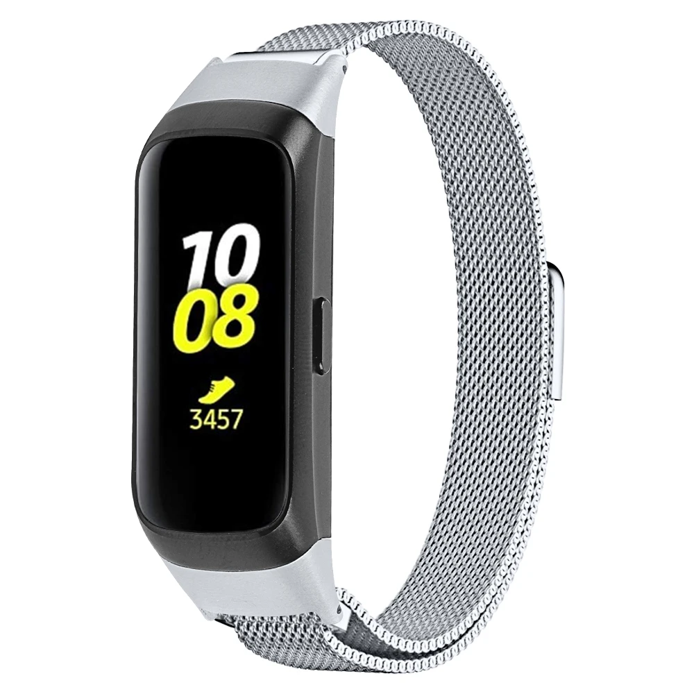 OULUCCI сетка петля ремешок для samsung galaxy SM R370 часы ремешок металлический браслет ремешок для samsung galaxy ремешок для часов