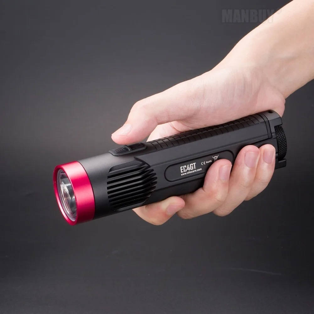 10% скидка NITECORE EC4GT красный ограниченный выпуск удобный портативный лм излучатель