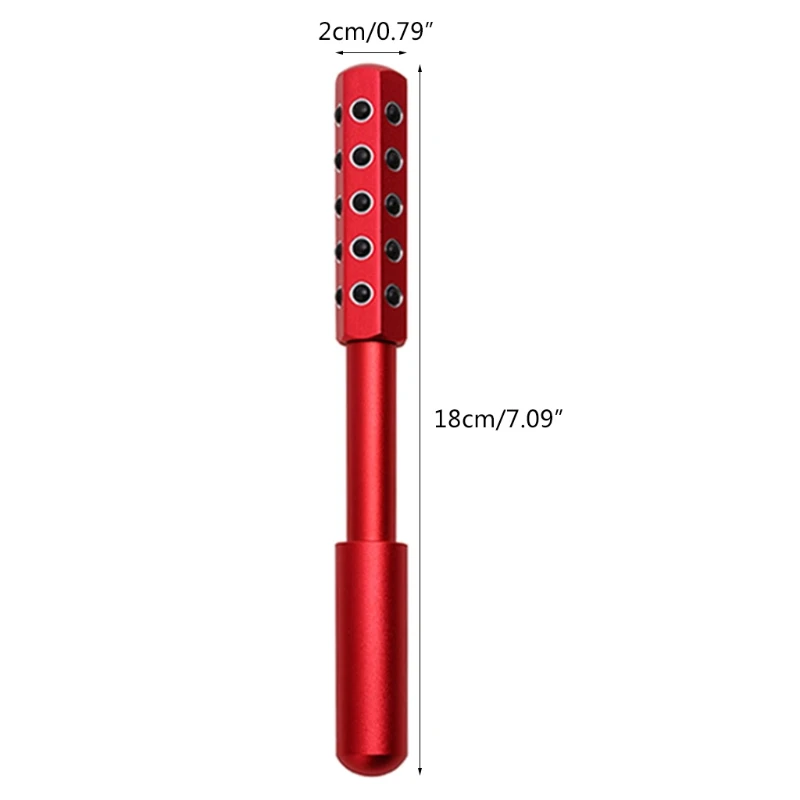 

Y1UF Massaging Beauty Roller Face Body Massager Wand for Facial Uplift 30 Germanium