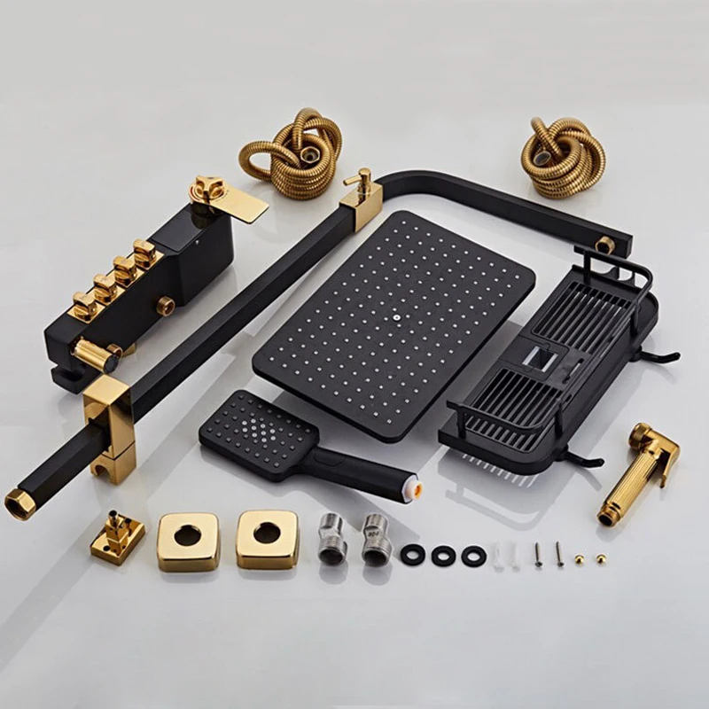 Умный набор для душа Ванная комната термостатический заряженными ионами