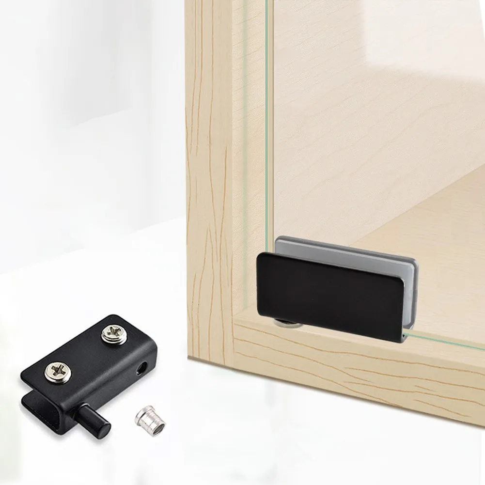 4 шт. петли для стеклянных дверей из нержавеющей стали | Строительство и ремонт