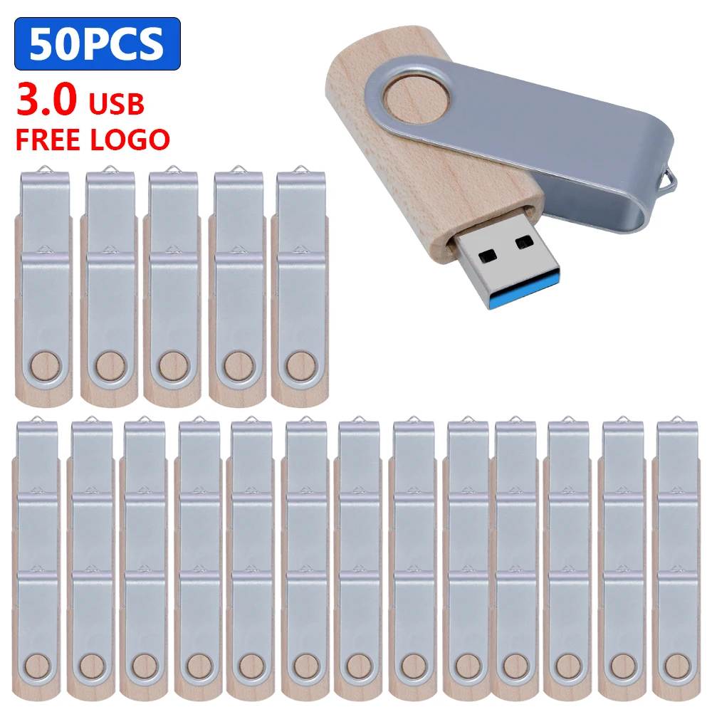 

Usb-флеш-накопитель в деревянной коробке, 128/64/32/16 ГБ, 50 шт./лот