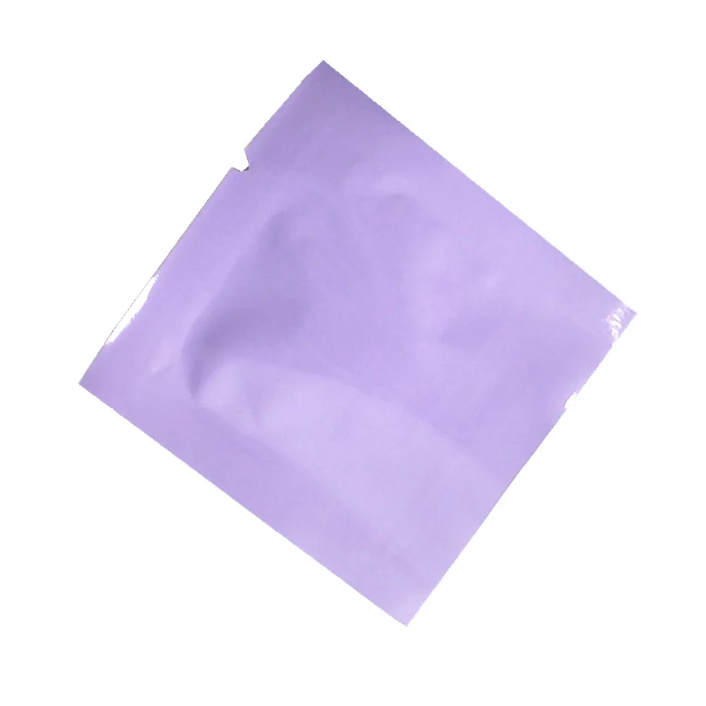 Пакеты из цветной алюминиевой фольги с открытым верхом вечерние вакуумные