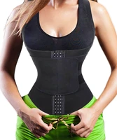 women 2020 waist trainer plus size body shaper women waist trainer belly control sweat belt waste shaper tape velcro hooks