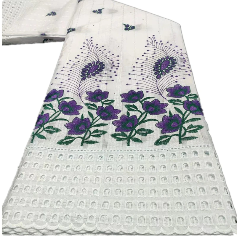

Swiss Voile Lace In Switzerland 2021 High Quality African Cotton Lace Fabric Embroiderey Nigerian Lace Fabric With StonesTY31204