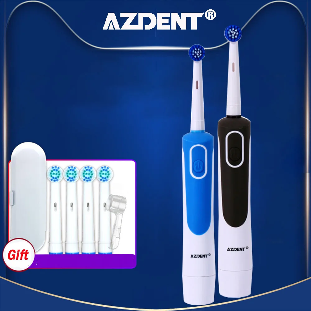 Зубная щетка AZDENT AZ-2 Pro с 4 сменными головками | Бытовая техника