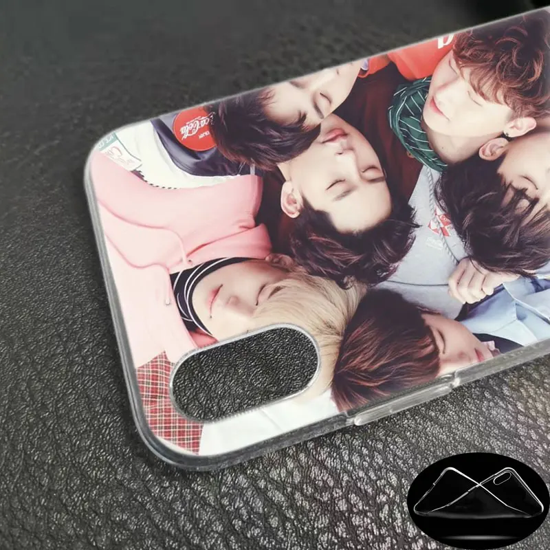 Роскошный мягкий силиконовый чехол для телефона Monsta X KPOP Boy Apple iPhone 11 Pro XS Max XR 6 6S 7 8