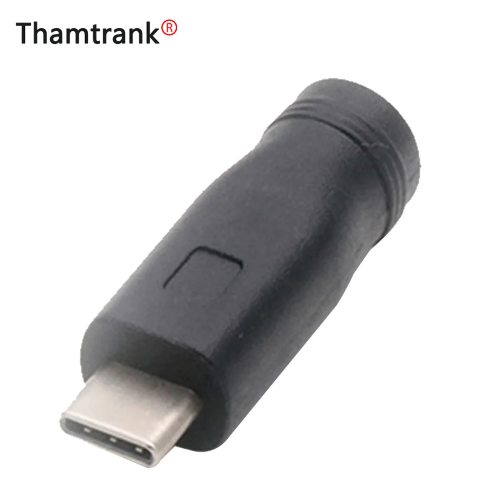 

1pc DC Type-c female to 5.5*2.1 female Connector 5521 Power Jack DC Power Conector 5.5x2.1 adapter USB Type C Converter