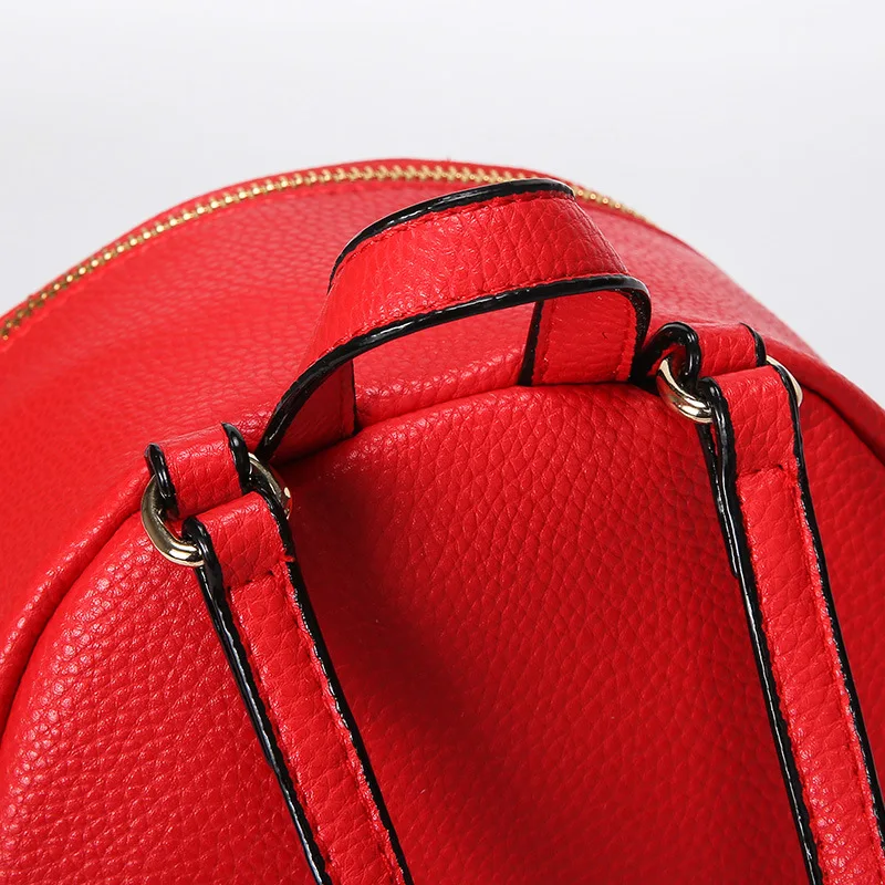 

Solid Color Small Backpack for Women 2020 New Luxury Brand Designer Bags Ladies School Bags Women's Fashionable Purses Satchels