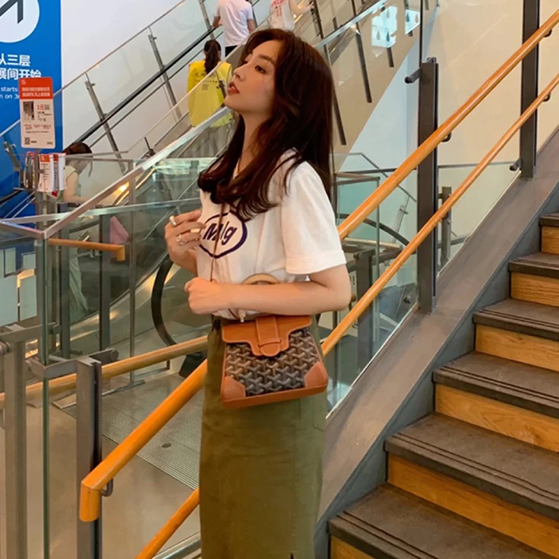 

2021 designer bag 100% leather Saigon mini dogteeth wood wrist tote quality ladies cross-body bag