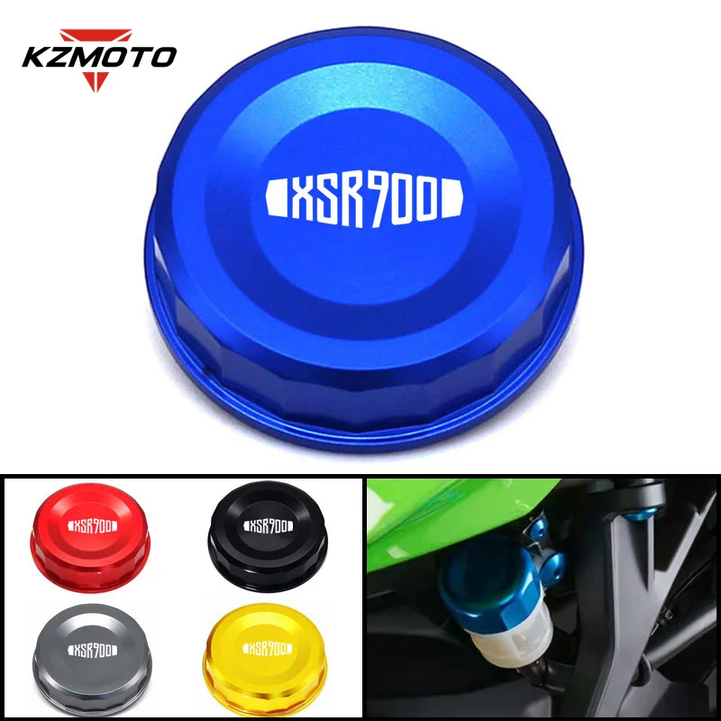 

XSR900 LOGO New Motorcycle CNC Aluminum Rear Brake Fluid Reservoir Cover Cap For Yamaha XSR 900 xsr900 2015-2020 2021
