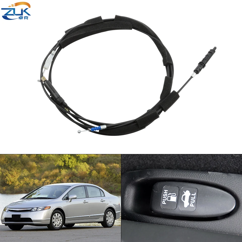 

ZUK Trunk and Fuel Lid Opener Cable Wire Fuel Line Trunk Line For HONDA CIVIC FA1 FD1 FD2 2006-2011 CIIMO C14 74880-SNA-A01