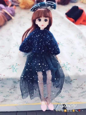 Новинка, 42 см, Bjd кукла, 24 шарика, шарнирная кукла, сделай сам, куклы с макияжем для девочек, обнаженное тело, кудрявые прямые волосы, 3D глаза, куклы, игрушки для девочек,игрушки куклы игрушки для девочек лол куклы