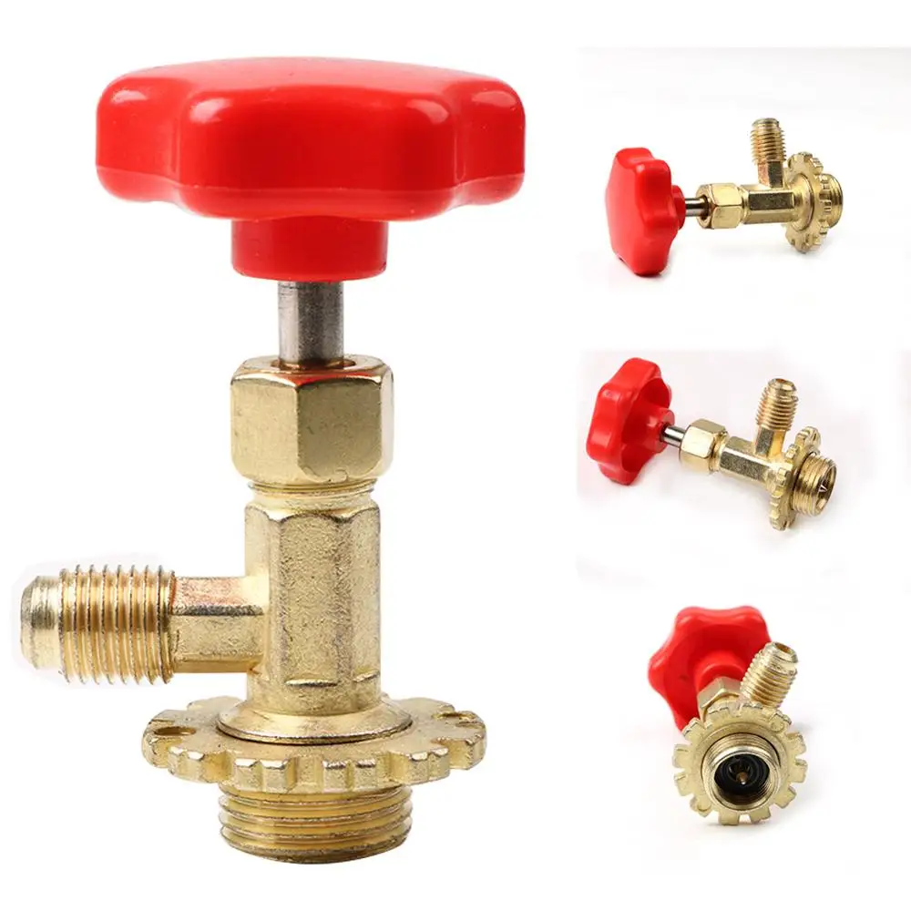 

1 шт., автомобильный Открыватель для бутылок с клапаном переменного тока для M14/1/4 "автомобильный Кондиционер R134a #280003