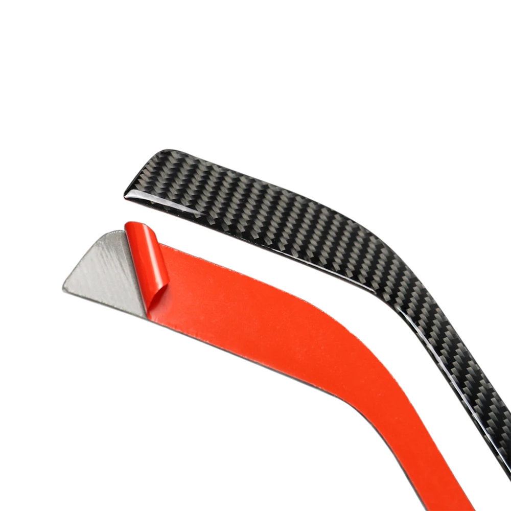 

Carbon Fiber Car Exterior Decoration Front Fog Light Frame Cover Trim For Cadillac XT5 Car Decal Accessories Brand New Stickers