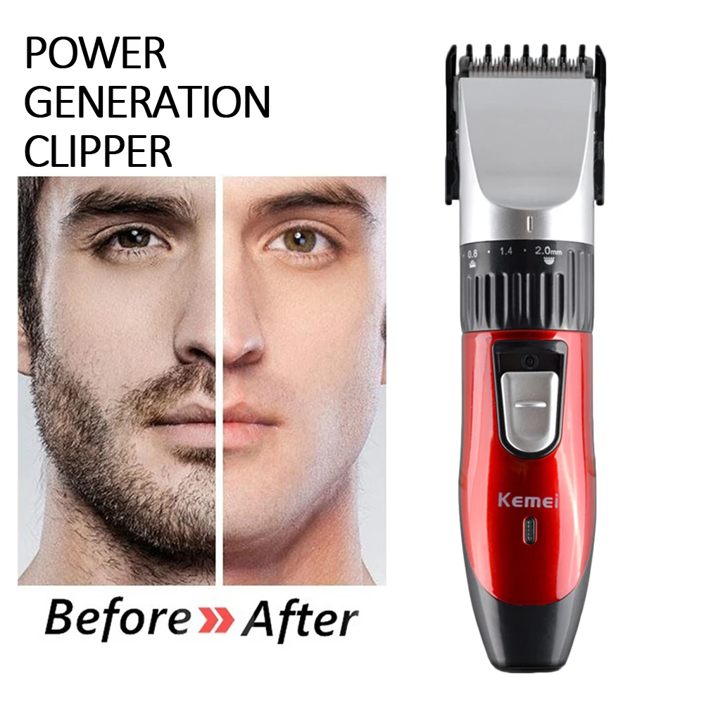 

Professional Electric Hair Clipper Rechargeable Hair Trimmer Low Noise Hair Cutting Beard Shaver Men Barber Nose hair trimmer