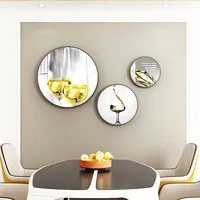 Modern Light Luxury Style Wine Glass Pattern Wall Mural Hotel Restaurant Aisle Corridor Wall Decoration Painting 3 Pieces Set