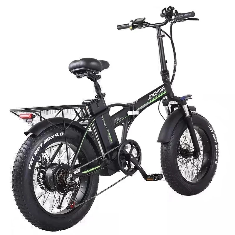 Billig Elektrische Schnee Bike 20 Zoll Fett Fahrräder Elektrische Fahrräder R8 16AH LG Batterie 800W 48V Folding Leistungsstarke Elektrische Fahrrad Erwachsene