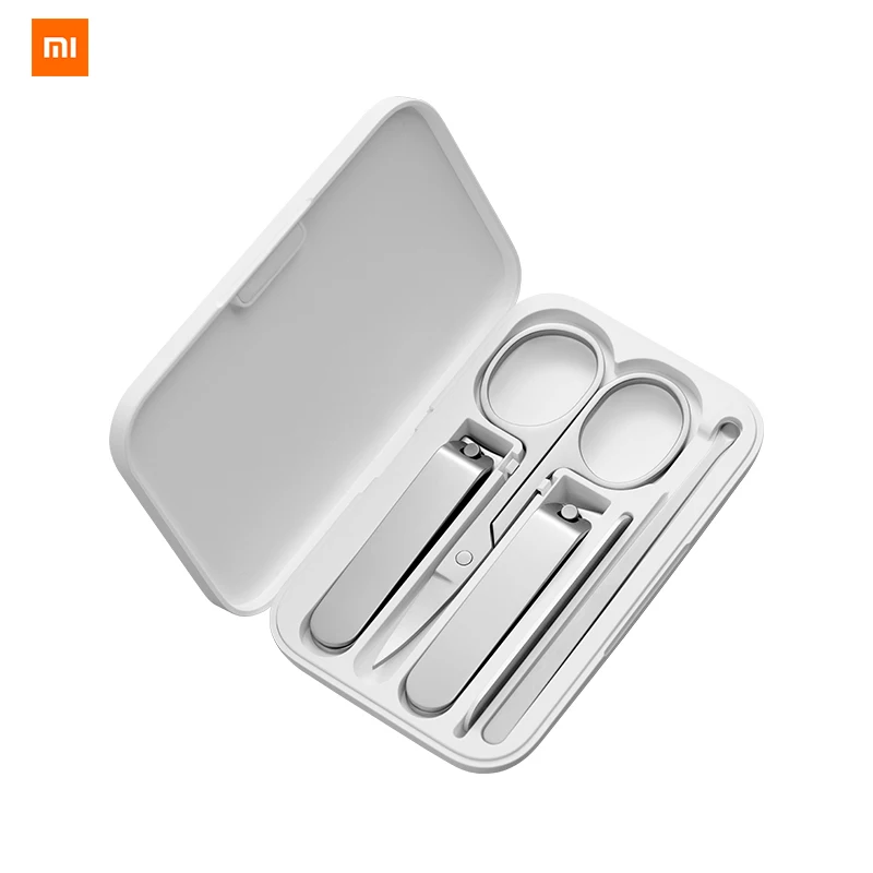 Xiaomi Mijia новые оригинальные 5 компонентные кусачки для ногтей высокое качество