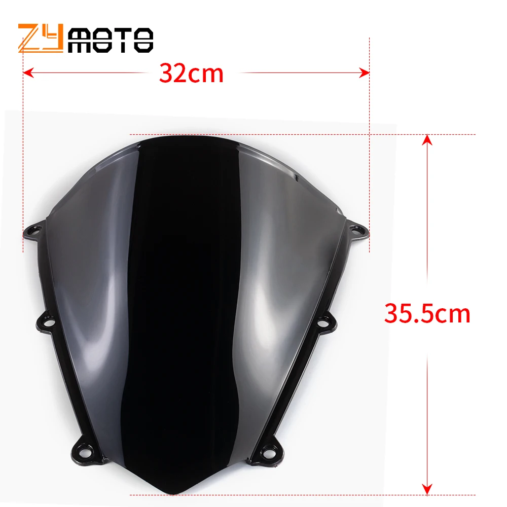 Мотоцикл двойной пузырь лобовое стекло ветер экран для HONDA F5 CBR 250R 600 F2 F3 F4 F4i 900 954