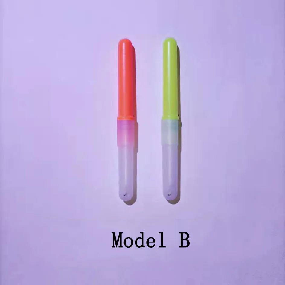 10 шт./лот электрические светящиеся палочки красный/зеленый светодиодный