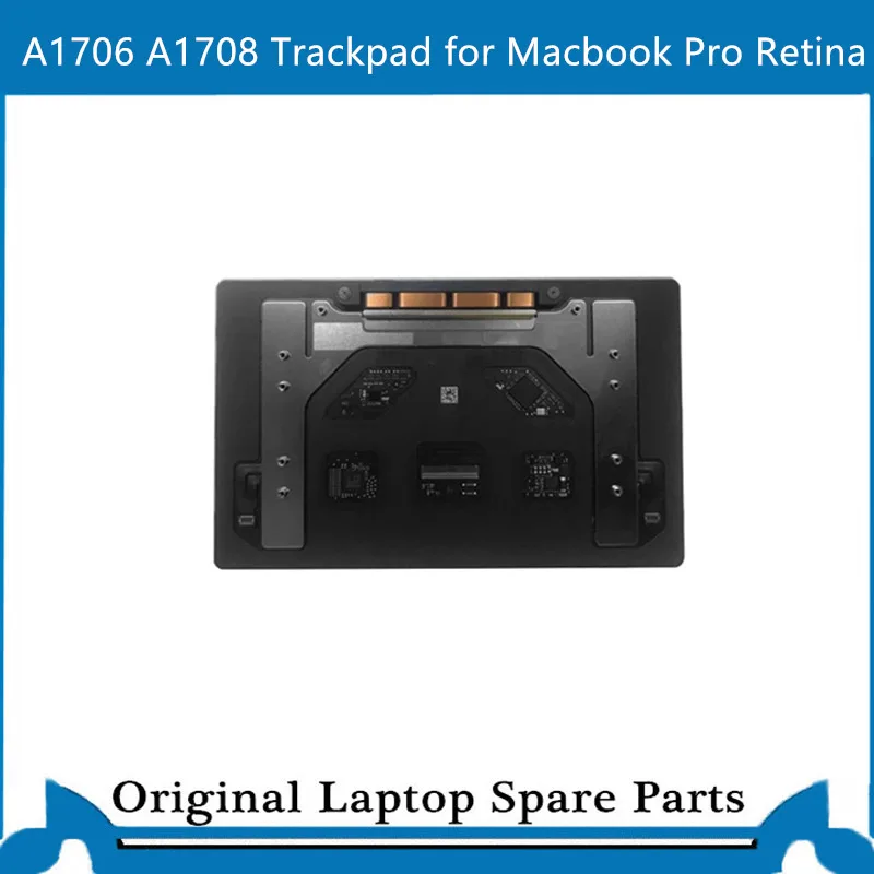 

Original Trackpad With Flex Cable For Macbook Pro Retina 13 inch A1706 A1708 Touch Pad with Flex Cable Gray Sliver 2016 2017