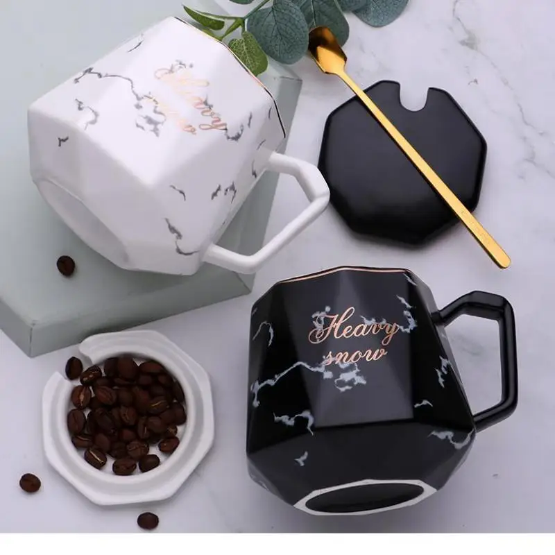 Новинка 2020 кофейная чашка из керамического материала модная Подарочная для