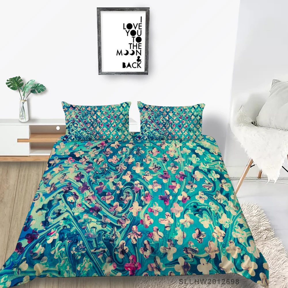 

Abstract Bedding Set King Strange Fashionable Duvet Cover Set Queen Single Twin Full Double Colorful Bed Set Hot Sale