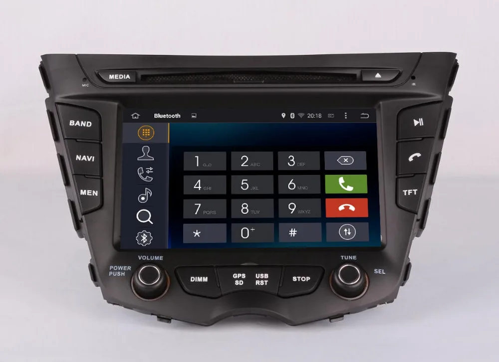 Nedehei Восьмиядерный 4 Гб + 32 ГБ Android 9 0 IPS автомобильный DVD-плеер для Hyundai Veloster 2011-2016