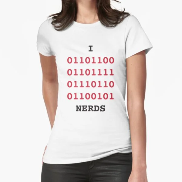 

I Love Nerds T-Shirt Print Top