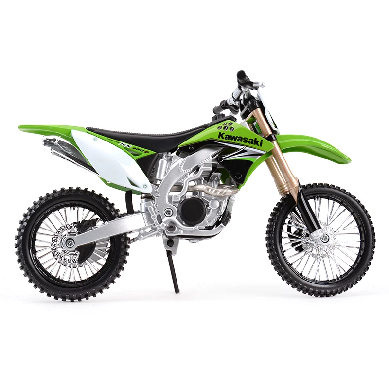 Maisto 1:12 Kawasaki KX 450F зеленый литья под давлением модель мотоцикла из сплава игрушка